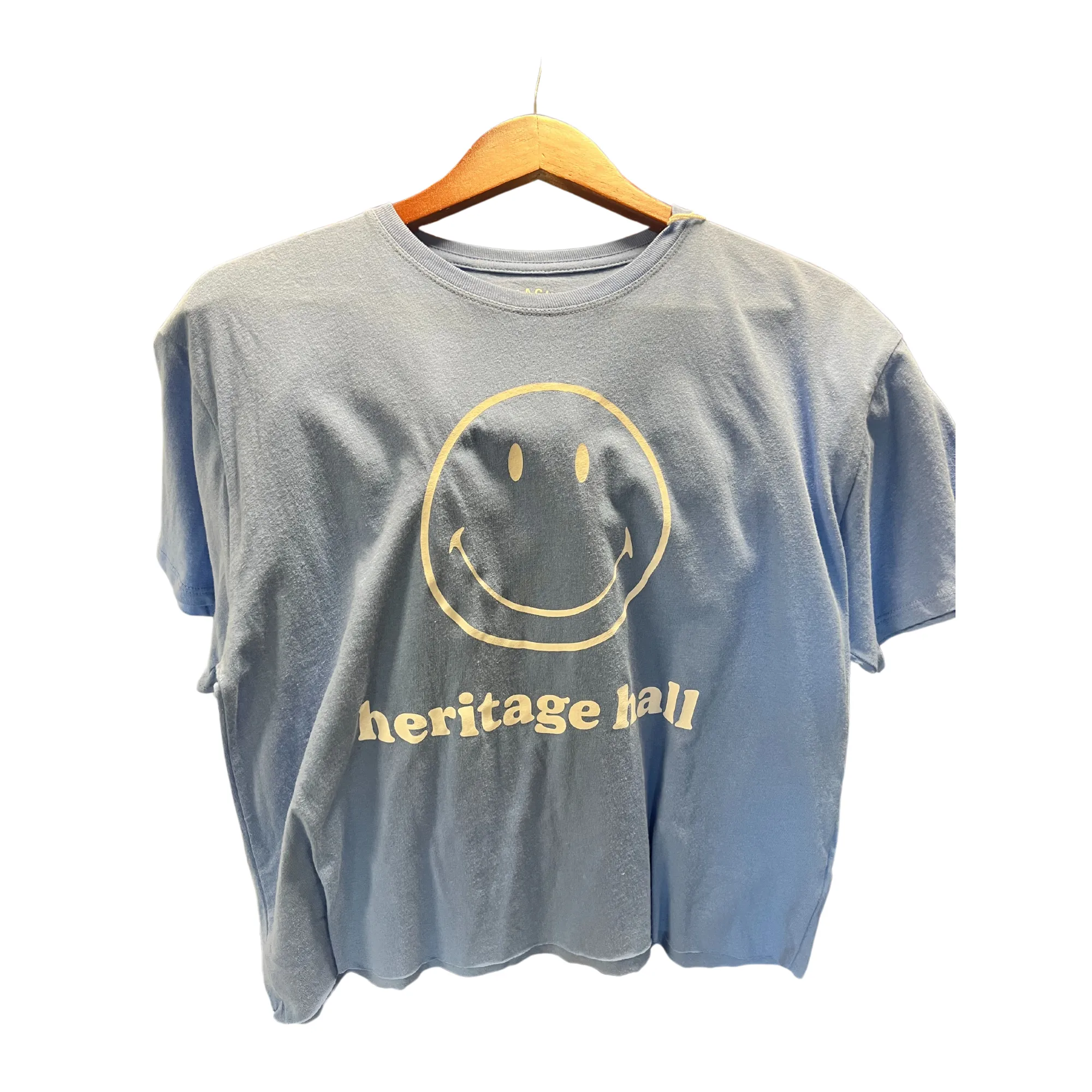 ** Youth League Cotton T-Shirt Smiley Face