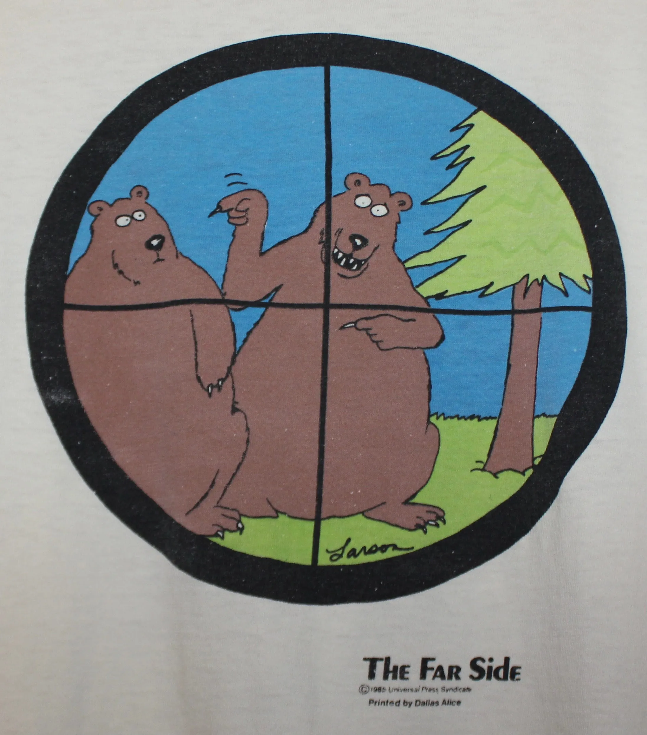 1985 The Far Side Comic T-Shirt: M