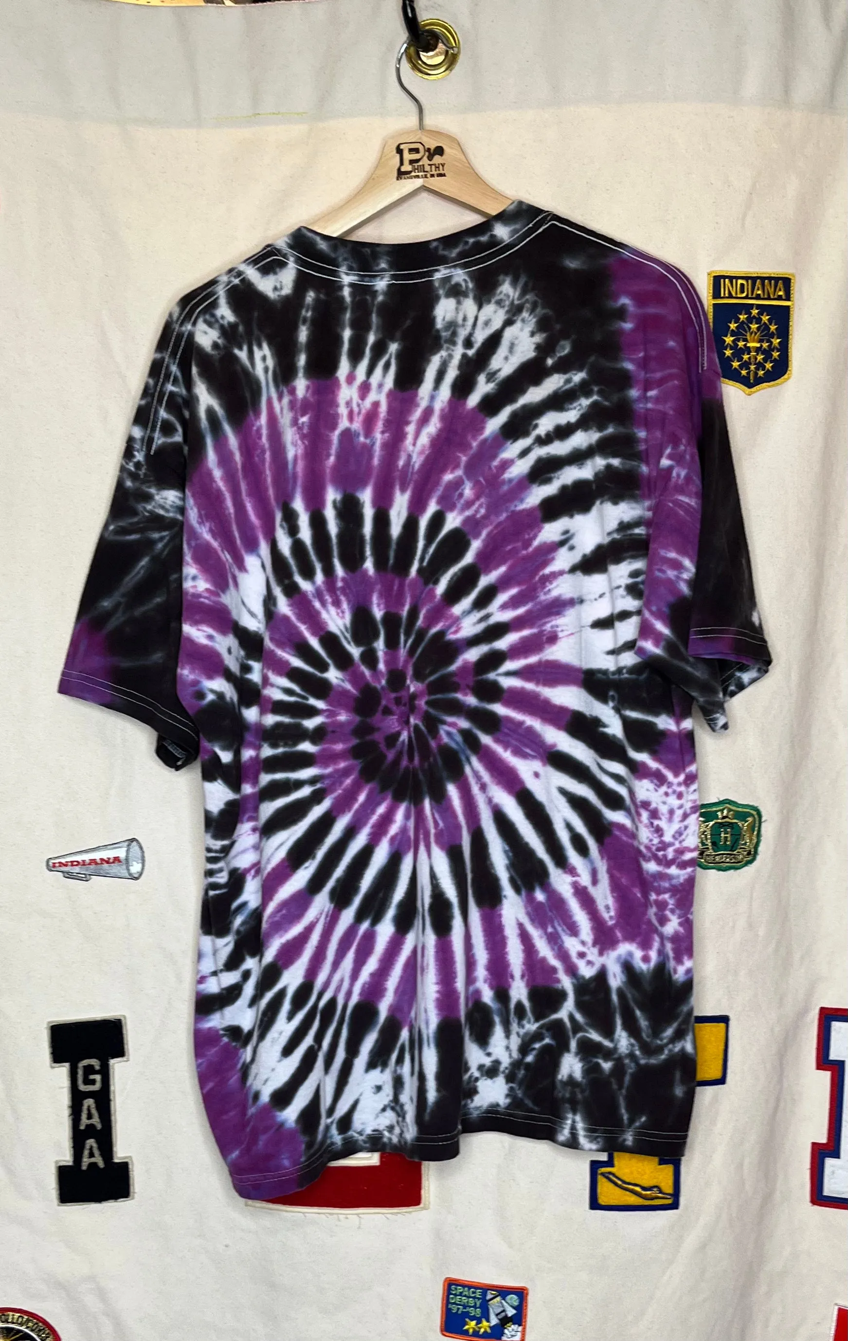 2000 BrickYard 400 Nascar Tie-Dye T-Shirt: XL