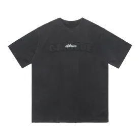 3D Letters Washed T-Shirt