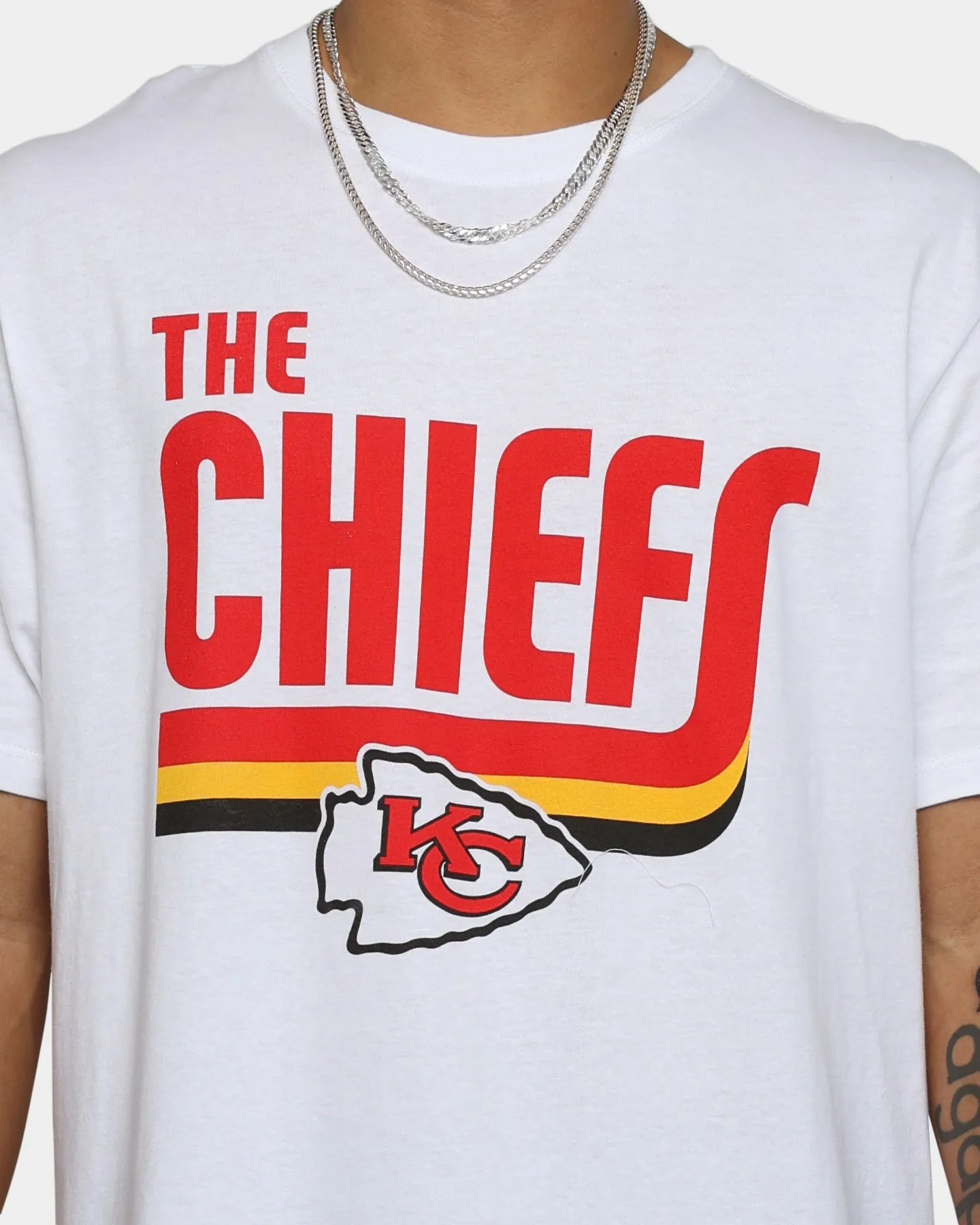 47 Brand Kansas City Chiefs Regional Super Rival T-Shirt White Wash