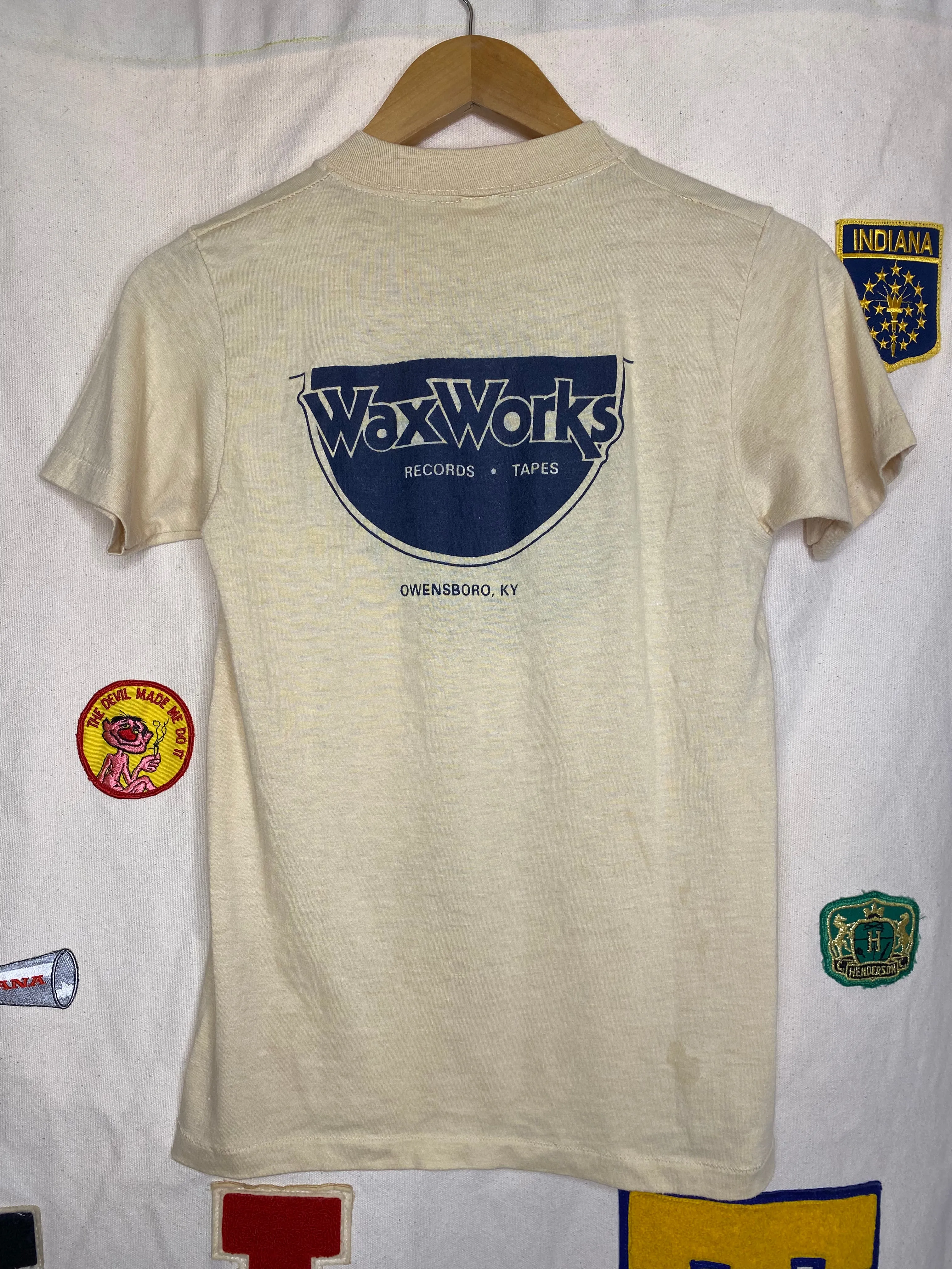 99.5 KDQ Rock Radio Waxworks Records T-Shirt: S