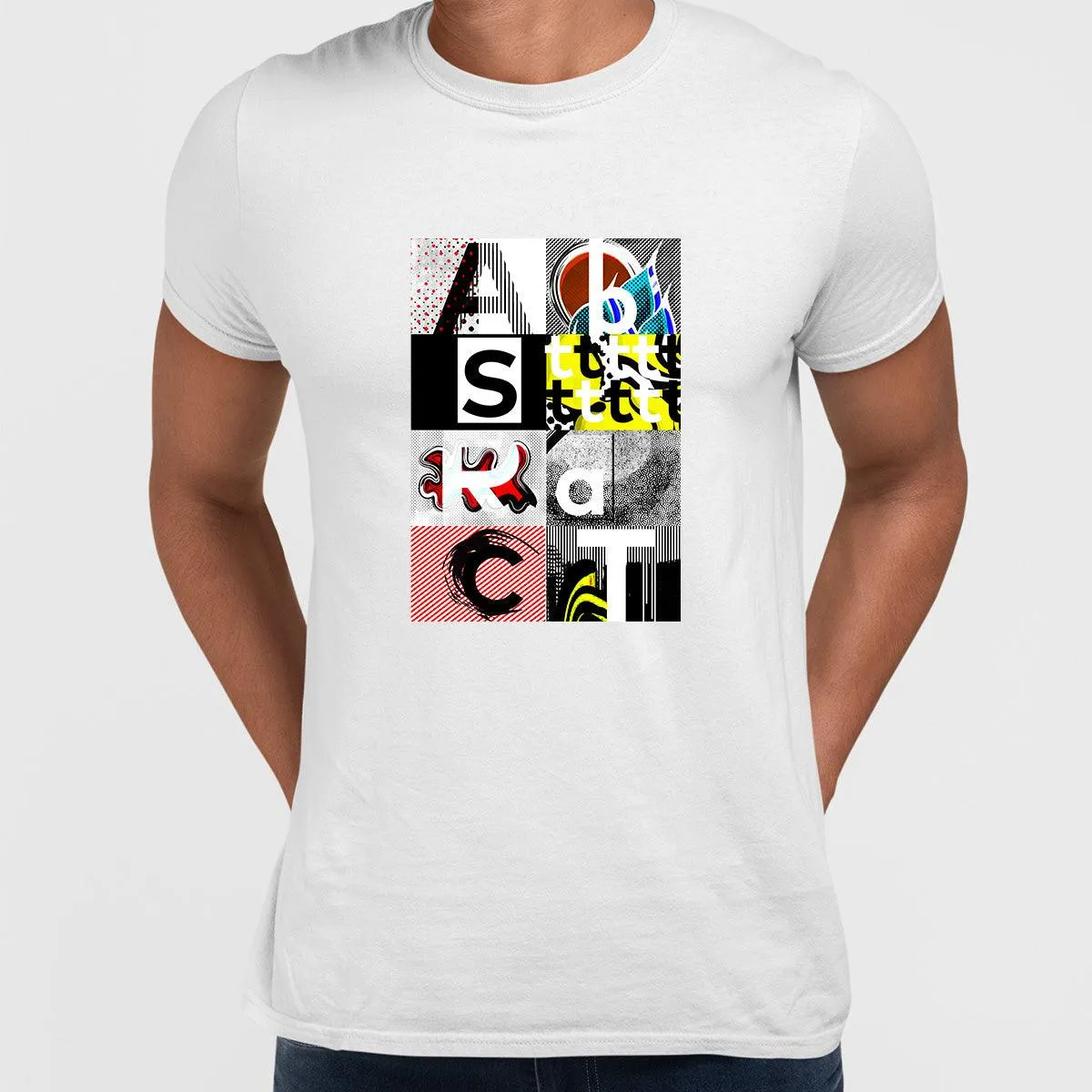 Abstract The Writing Is On The wall T-Shirt