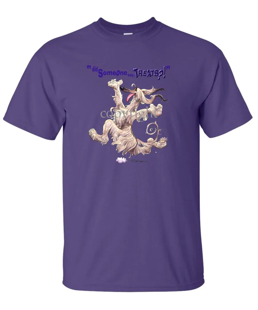 Afghan Hound - Treats - T-Shirt