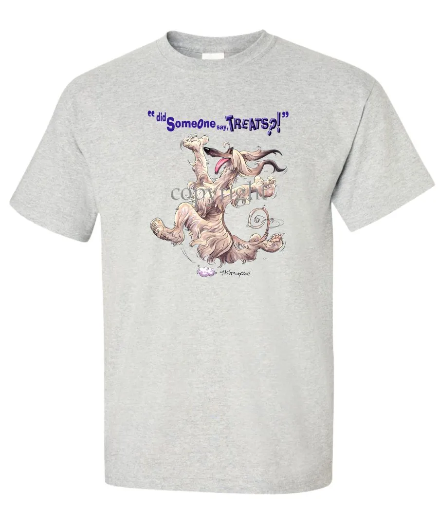 Afghan Hound - Treats - T-Shirt