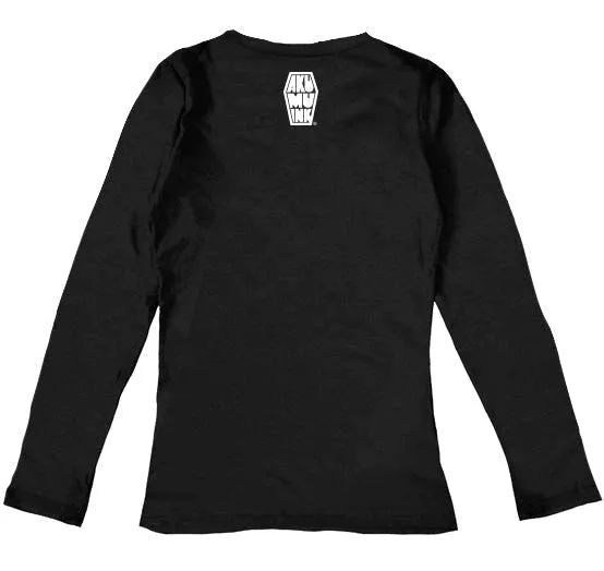 Akumu Ink® Coffin Women Long Sleeve Tshirt