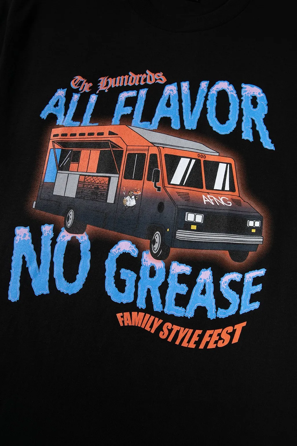 All Flavor No Grease X The Hundreds T-Shirt