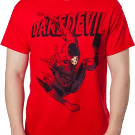 All Red Daredevil T-Shirt