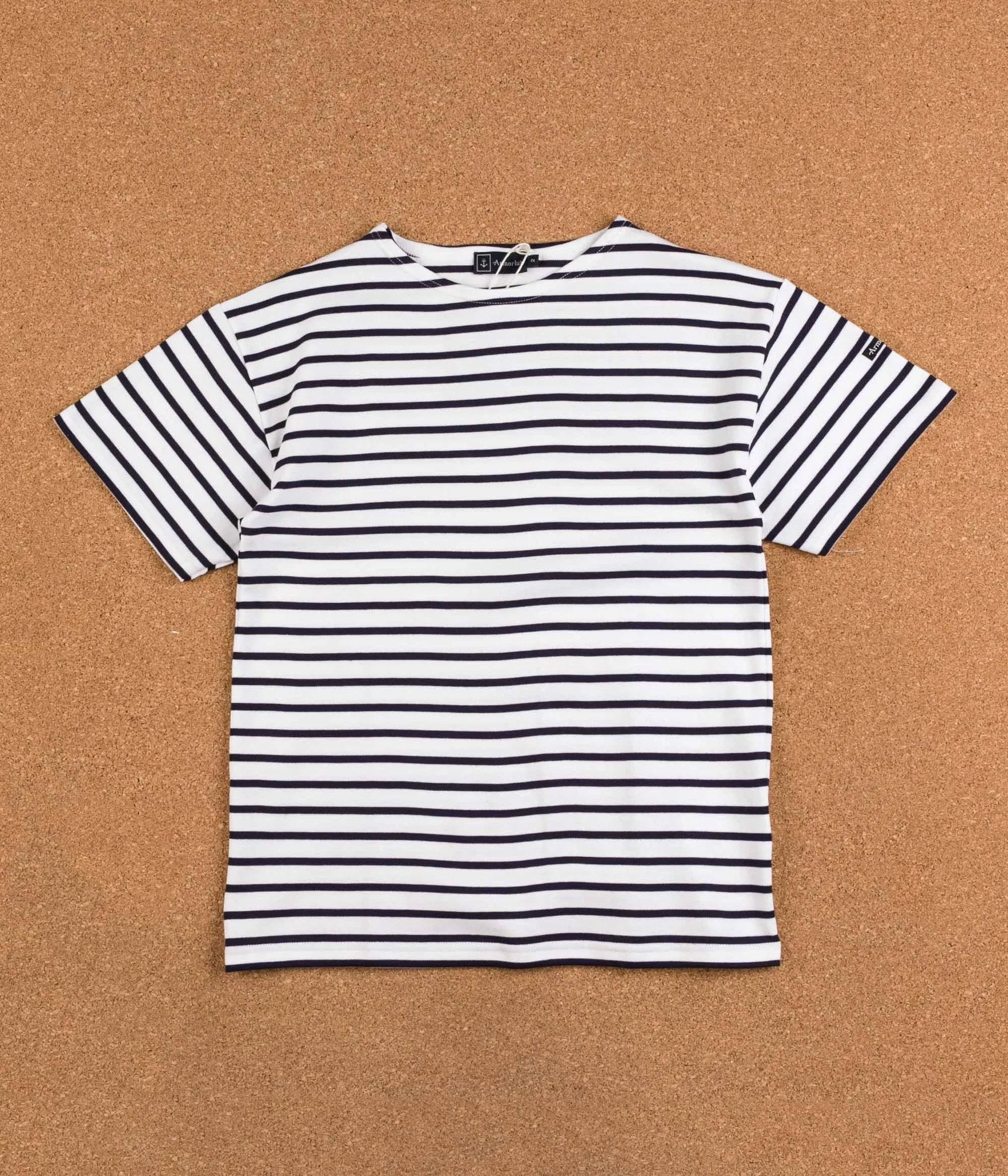 Armor Lux Doelan T-Shirt - White / Navy