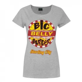 Arrow Womens/Ladies Big Belly Burger T-Shirt