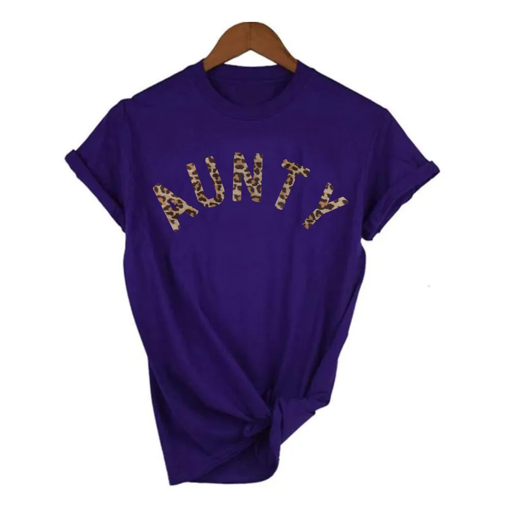 Aunty Leopard T-Shirt (MRK X)