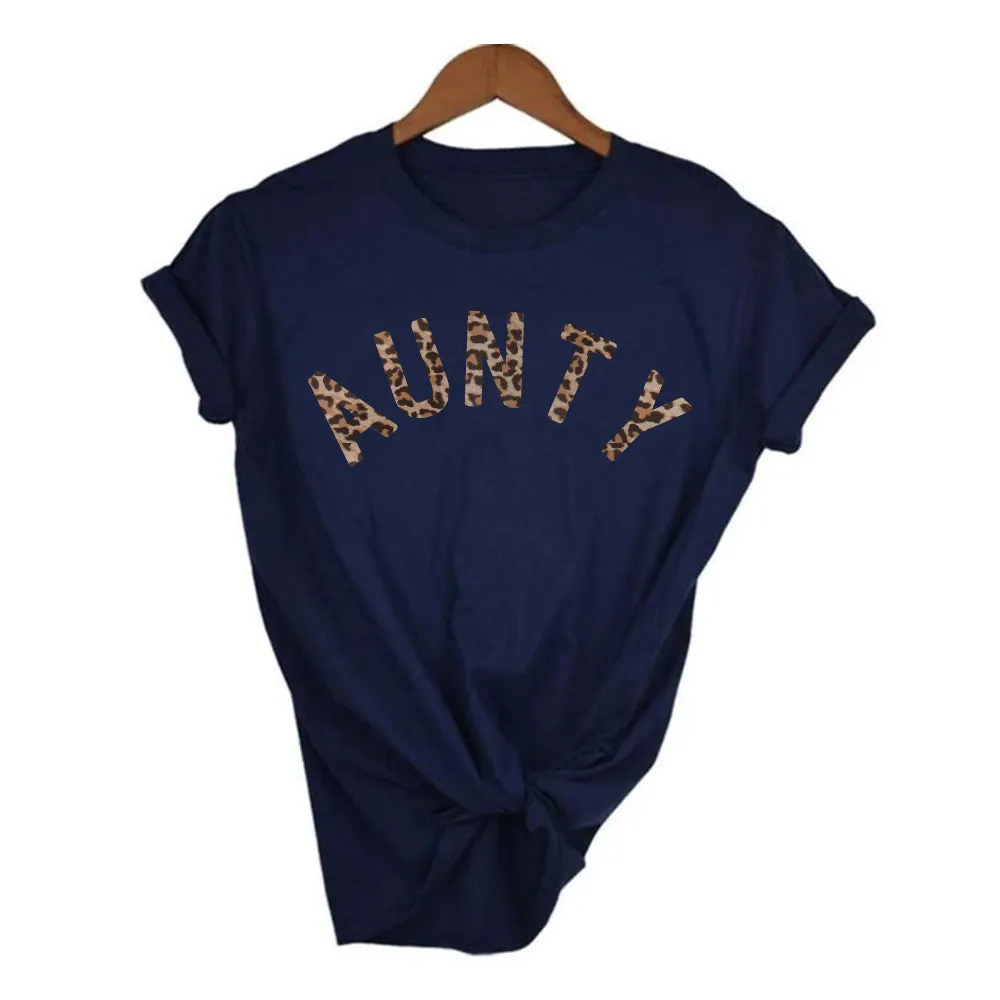 Aunty Leopard T-Shirt (MRK X)