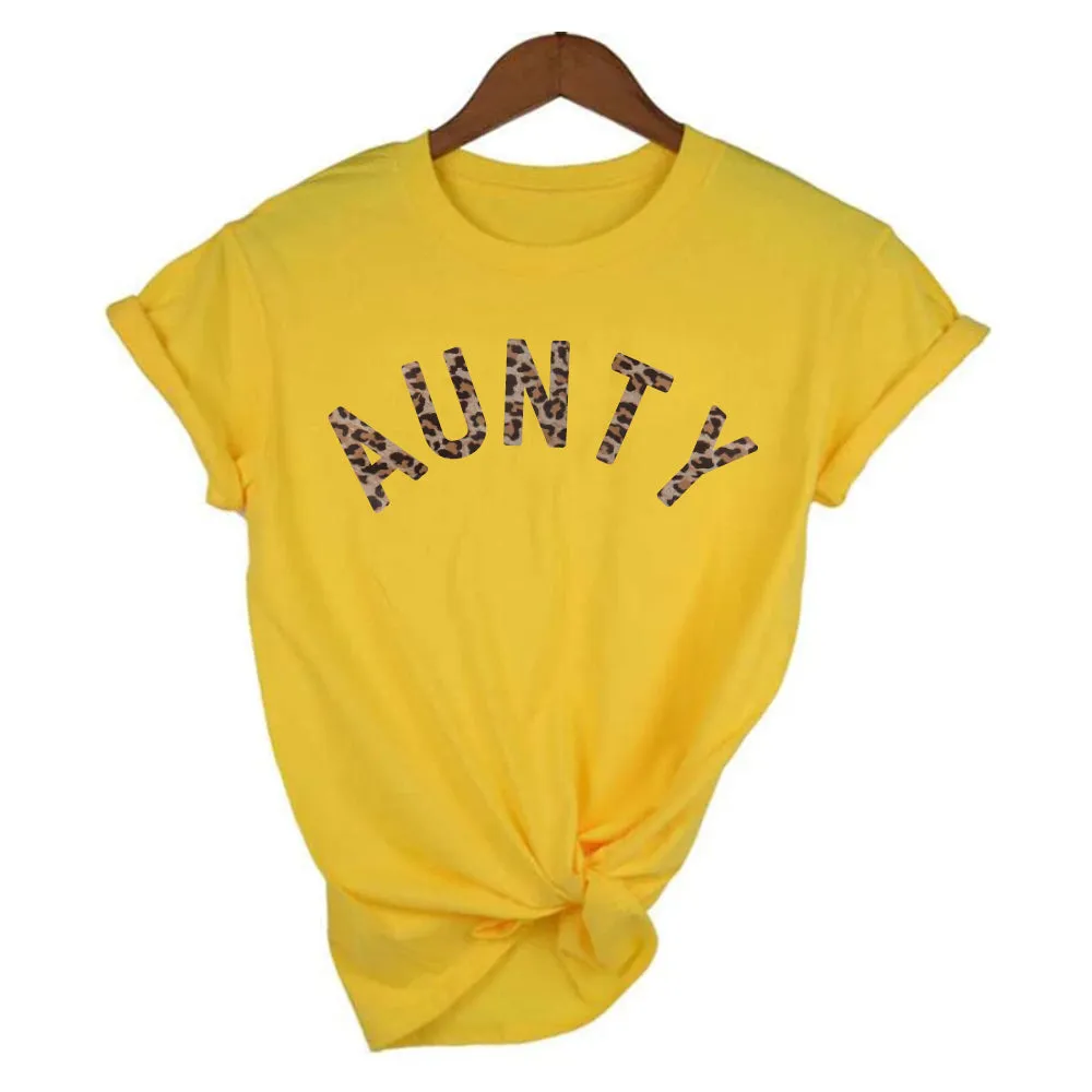 Aunty Leopard T-Shirt (MRK X)