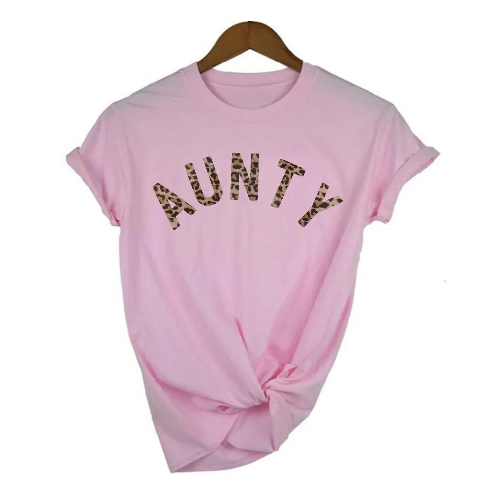 Aunty Leopard T-Shirt (MRK X)