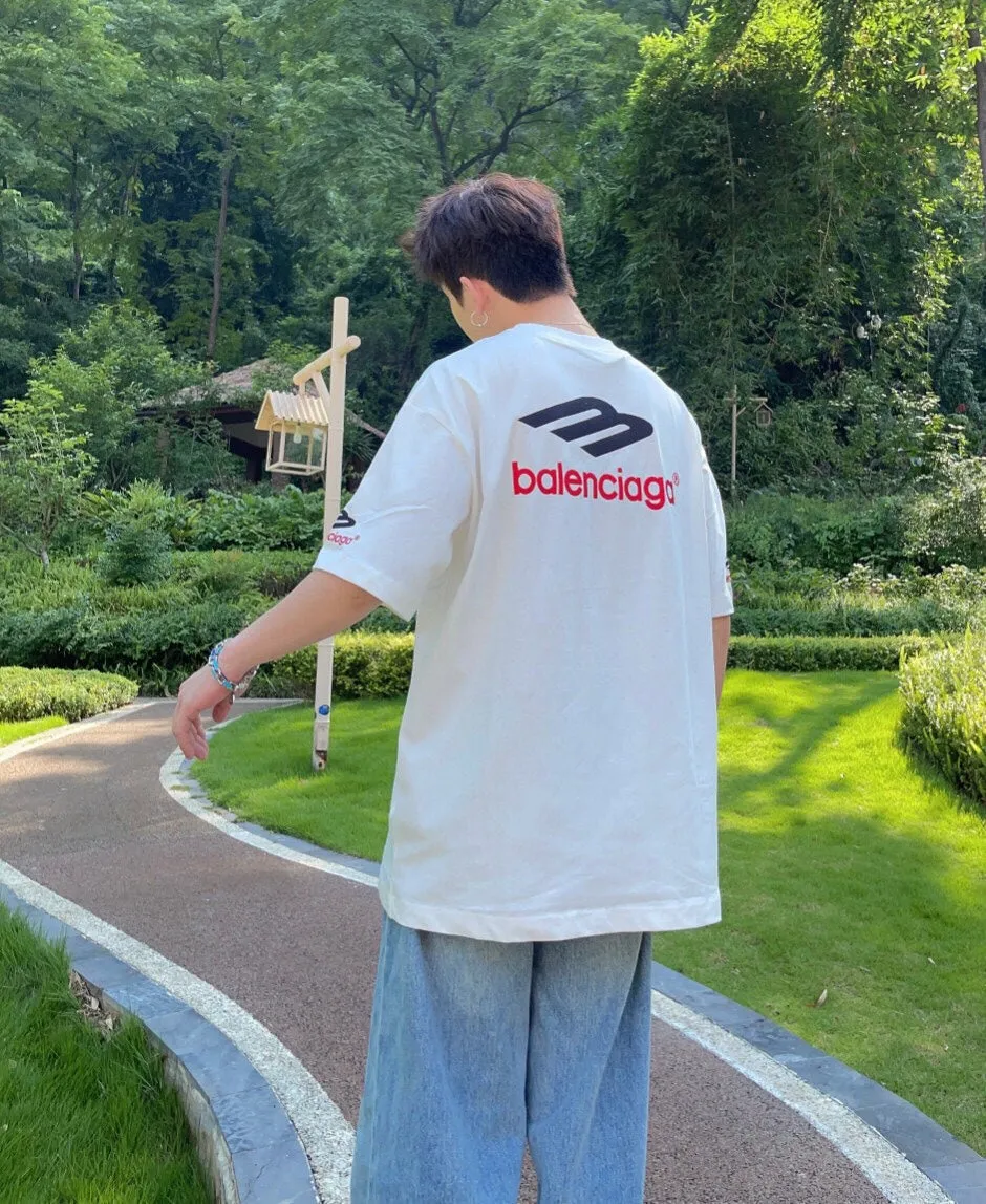 Balenciaga Logo Graphic T-Shirt