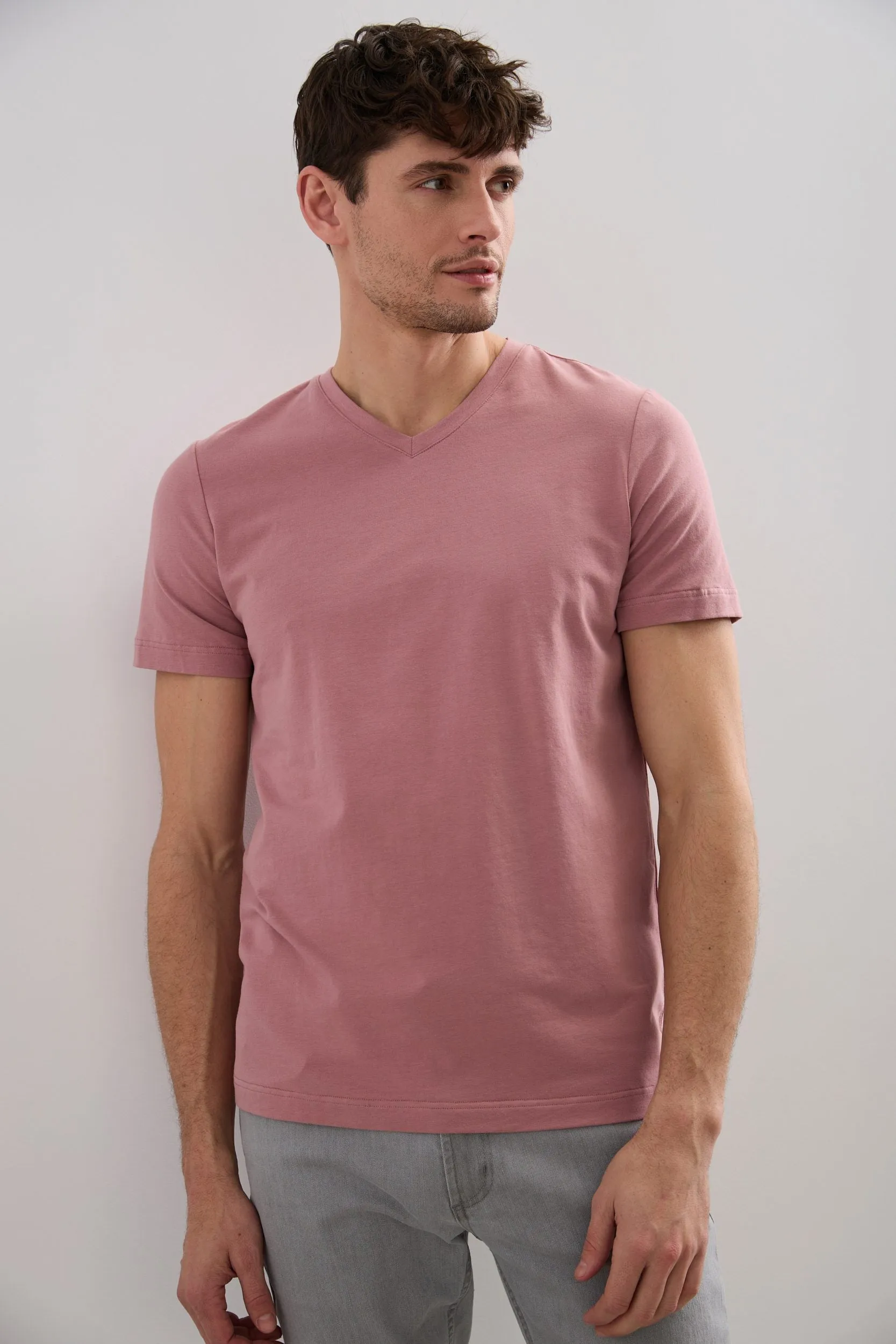 Basic V-Neck T-Shirt