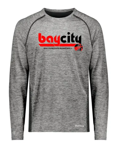 Bay City Grey Long Sleeve Holloway Dry Fit