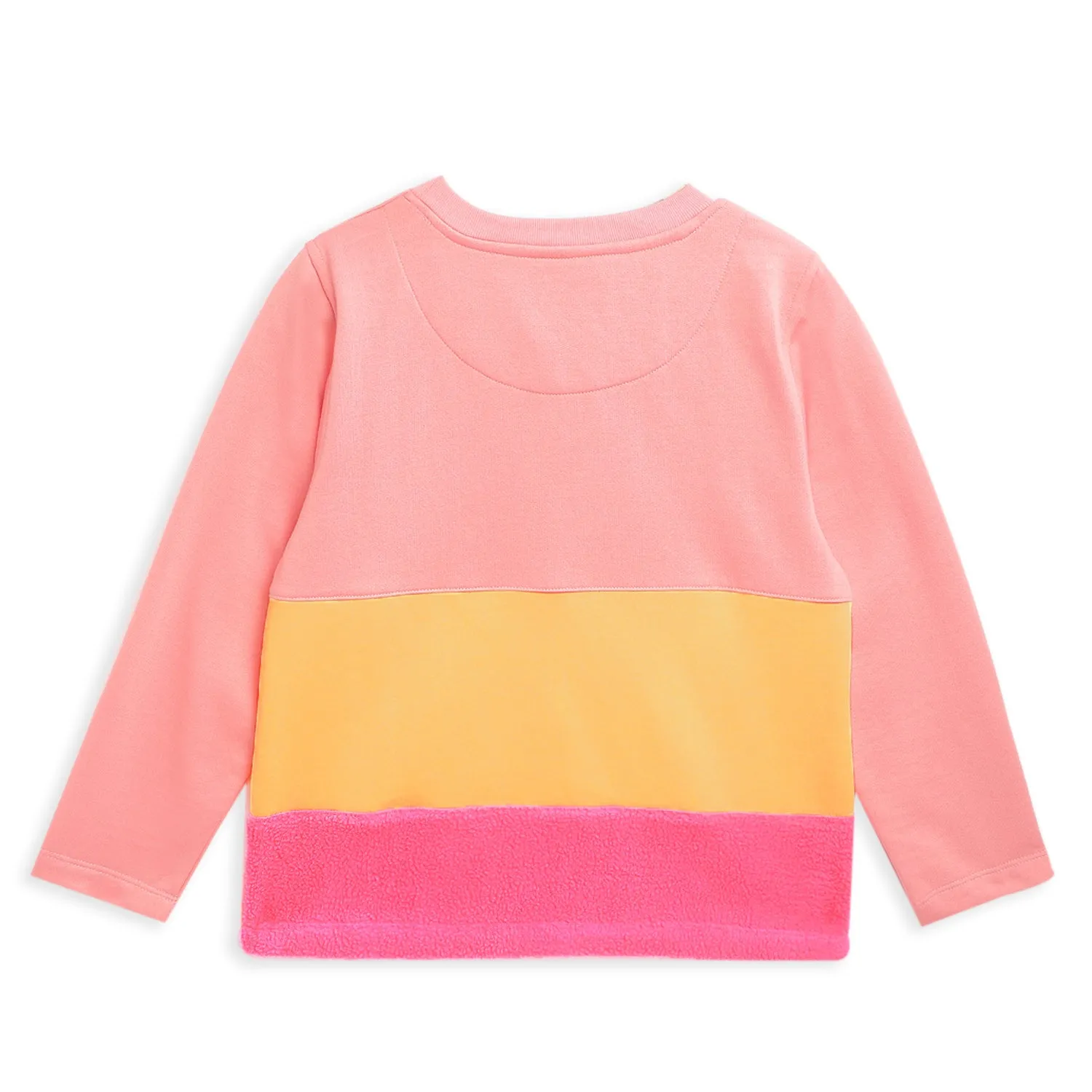 Berry Colorblock Sweatshirt