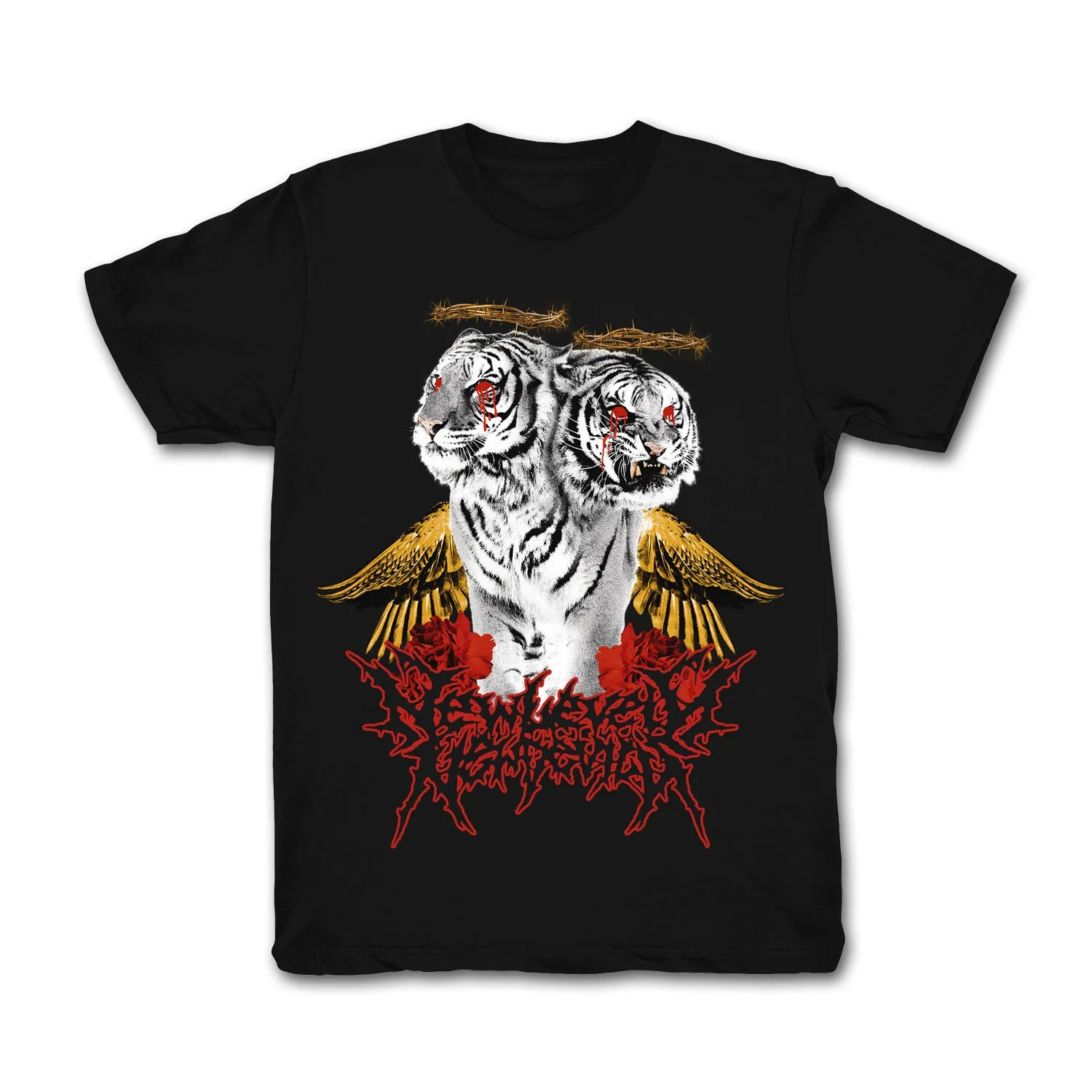 Black Tiger • Black • T-Shirt