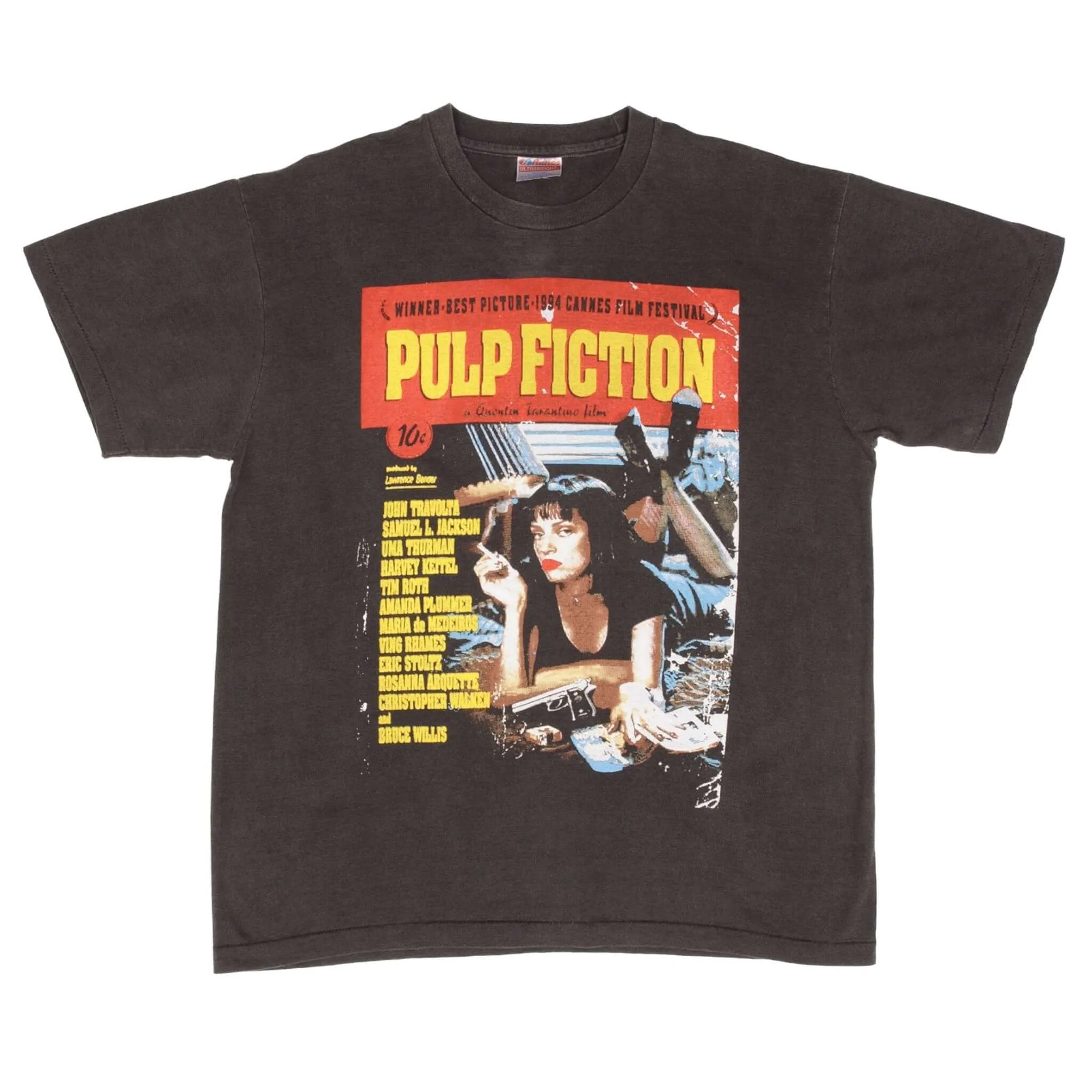 BOOTLEG PULP FICTION TARANTINO TEE SHIRT SIZE XL SINGLE STITCH