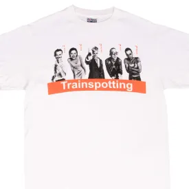 BOOTLEG TRAINSPOTTING MOVIE TEE SHIRT SIZE LARGE MADE IN USA