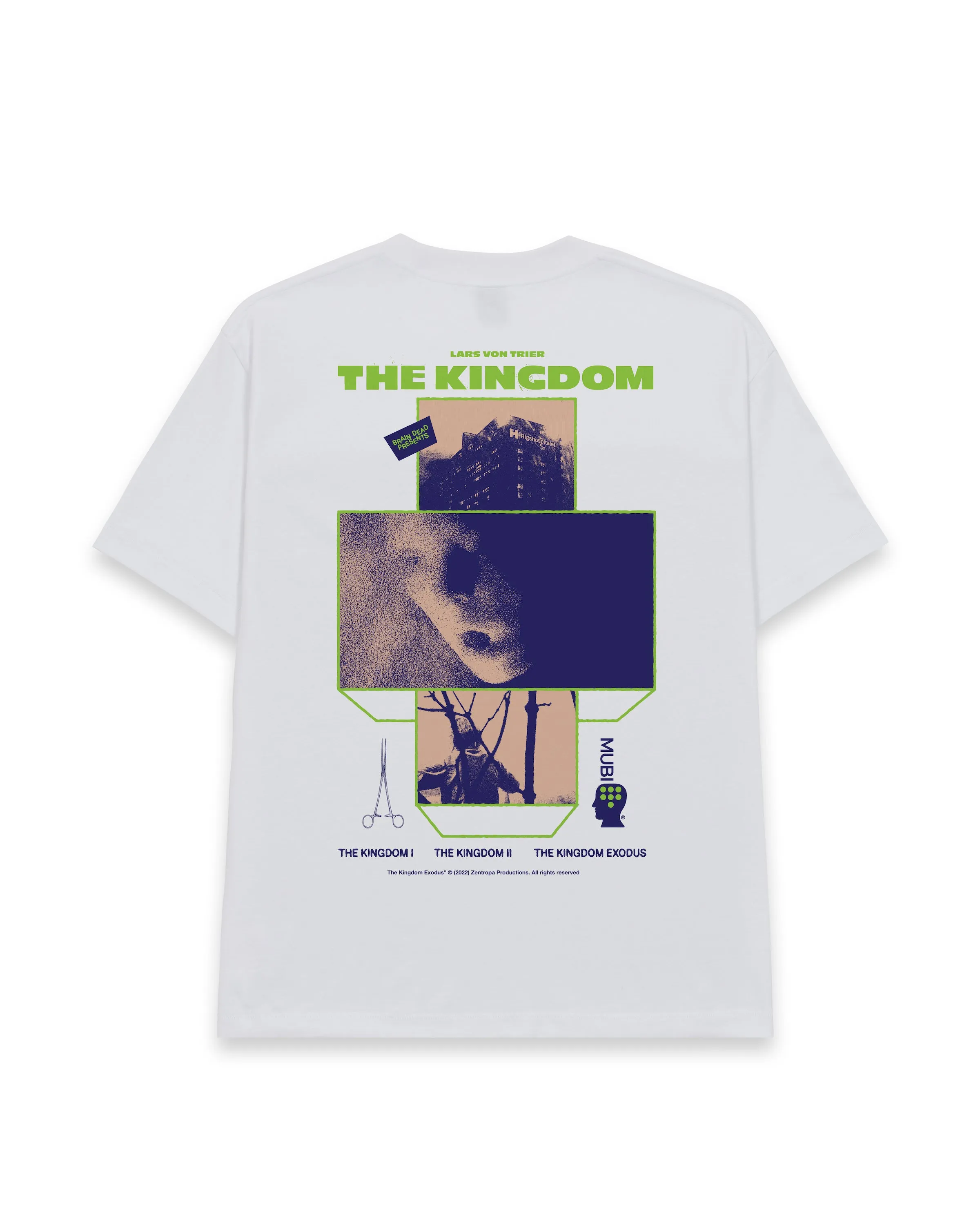 Brain Dead x MUBI The Kingdom T-shirt - White