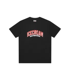 BRICK LOGO T-SHIRT - BLACK