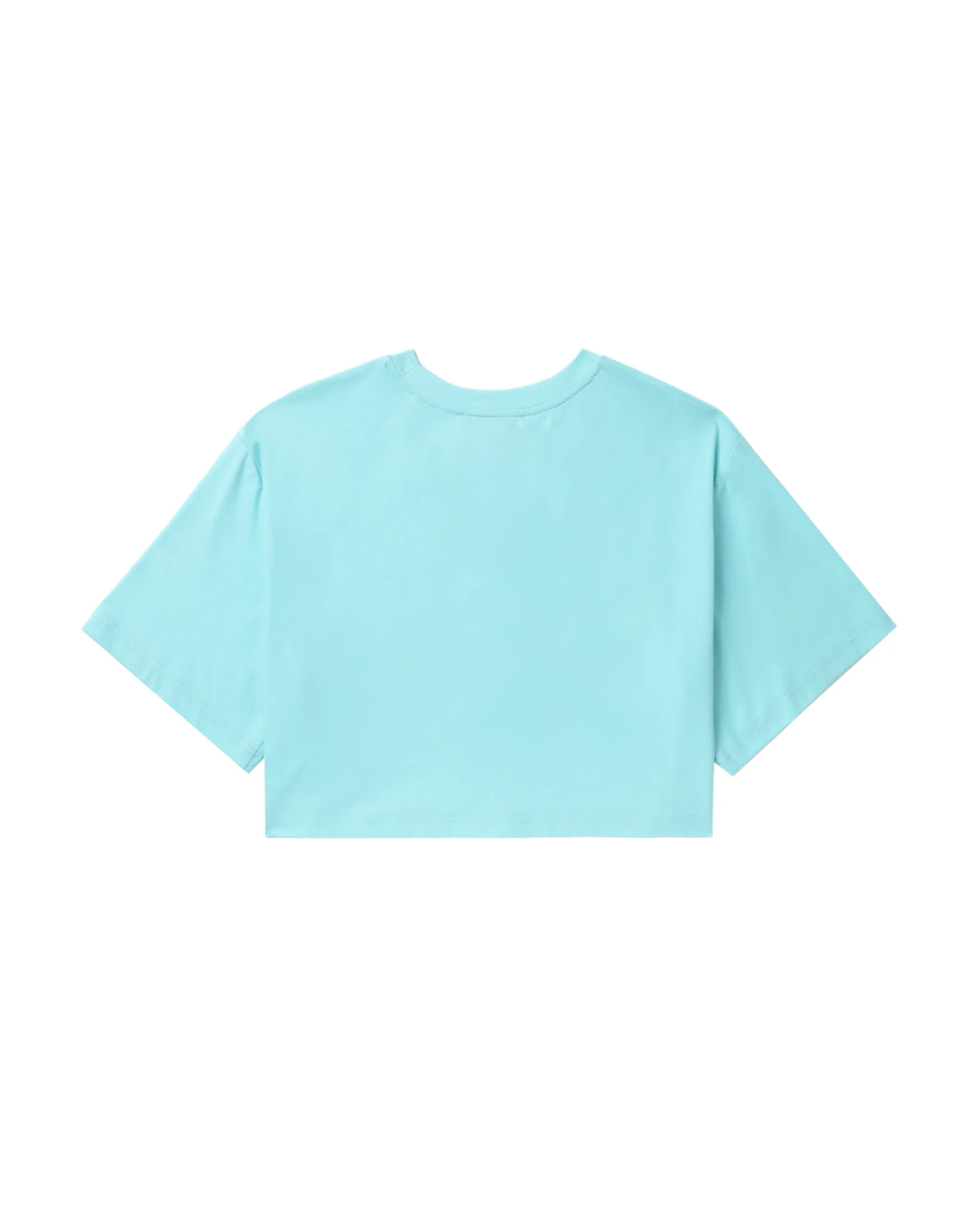 Cropped Logo-print T-shirt