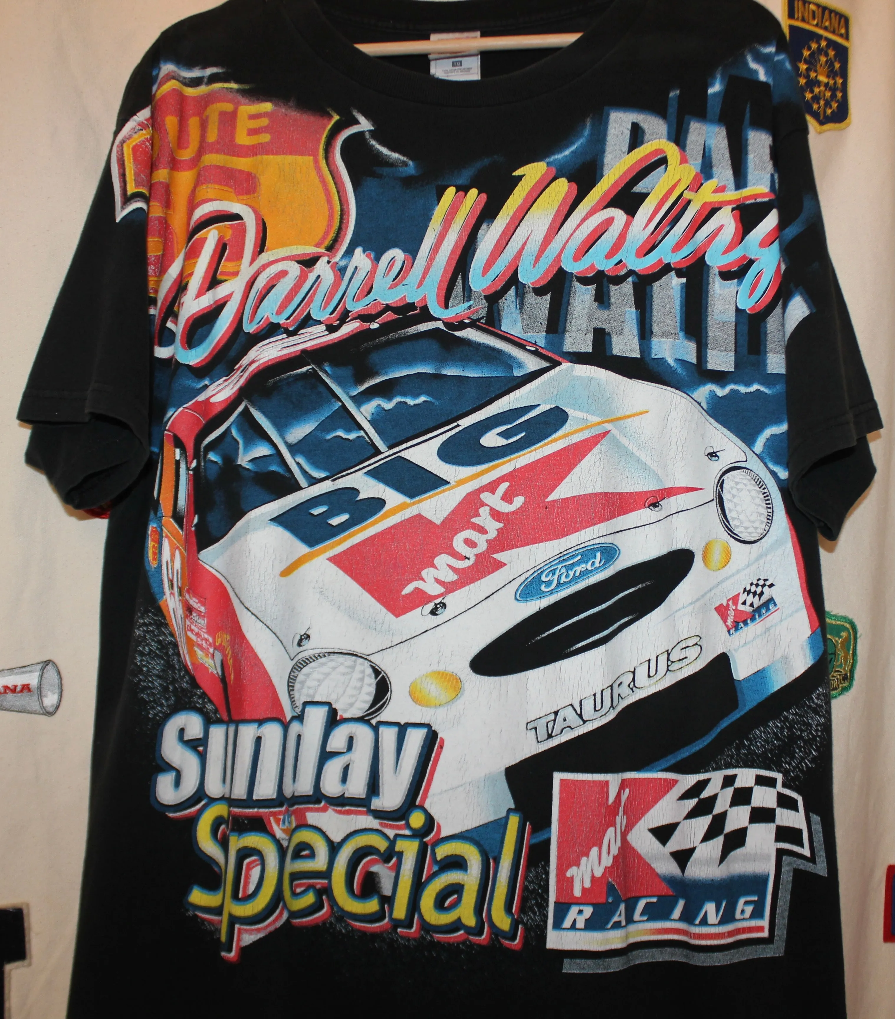 Darrell Waltrip All Over Print T-Shirt: XL