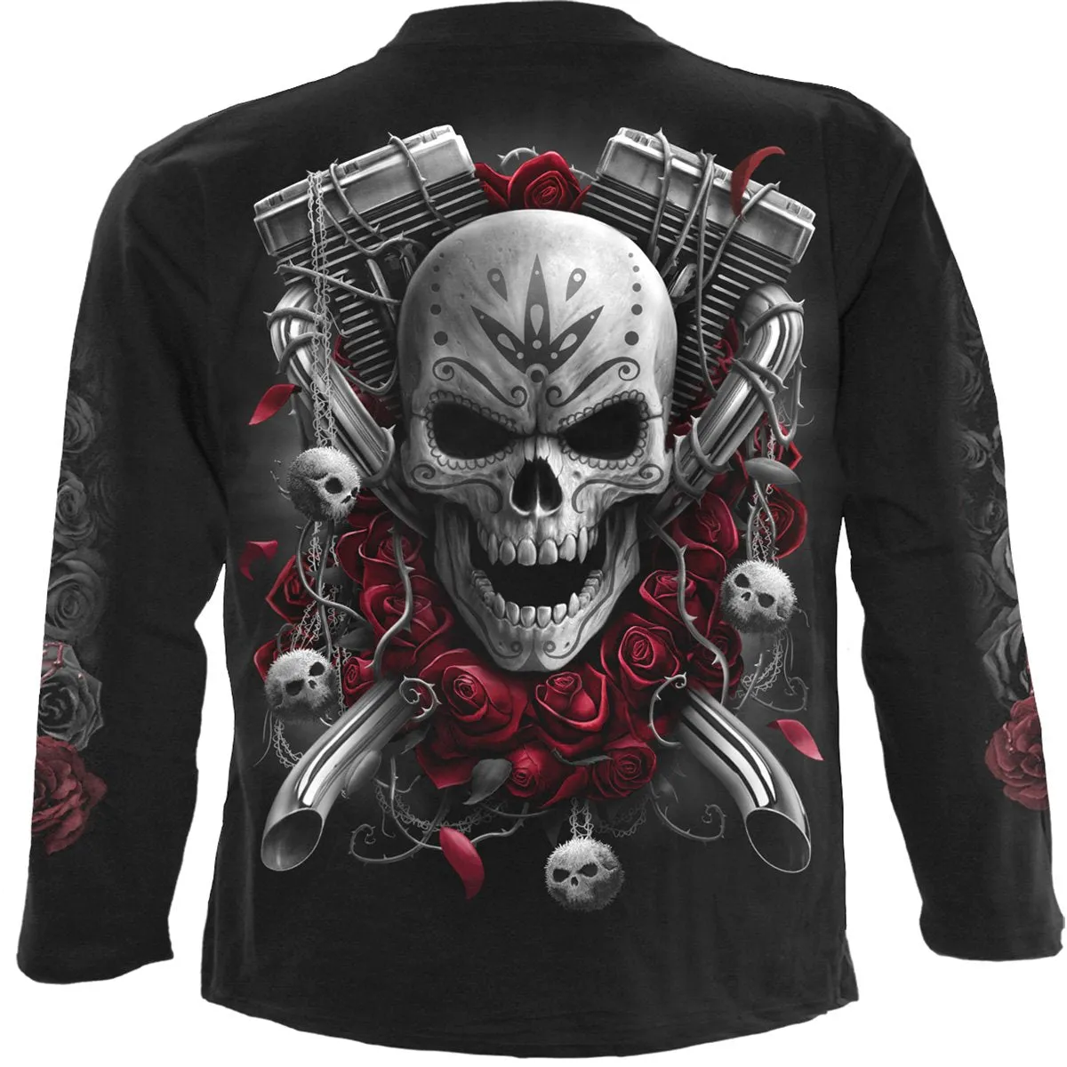 DOTD BIKERS - Longsleeve T-Shirt Black