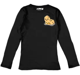 Duck Logo Women Long Sleeve Tshirt