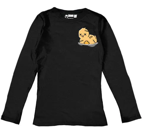 Duck Logo Women Long Sleeve Tshirt