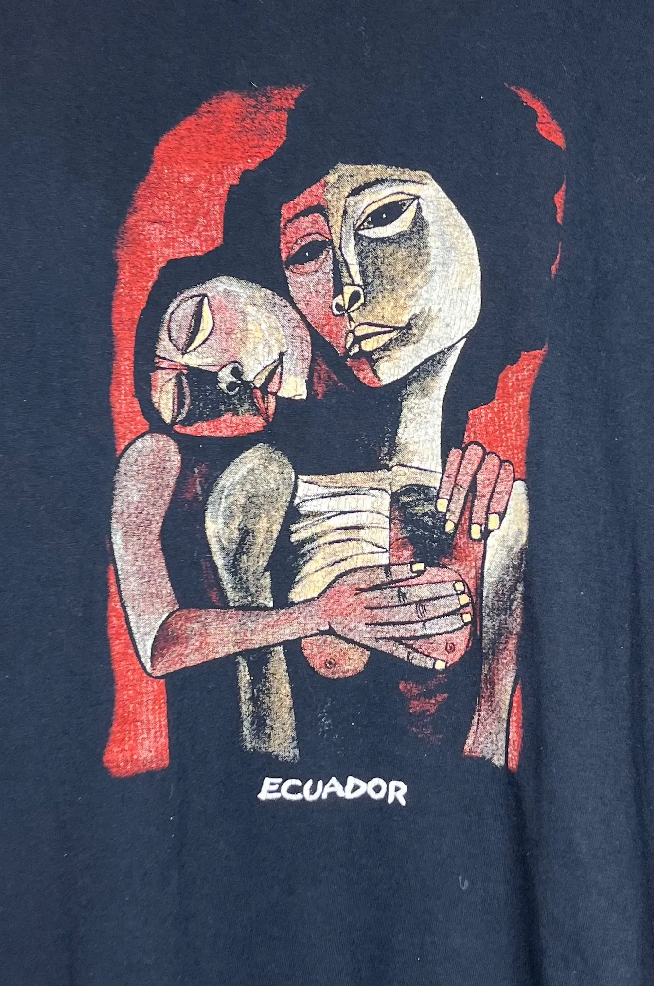 Ecuador Art Tourist T-Shirt: L/XL