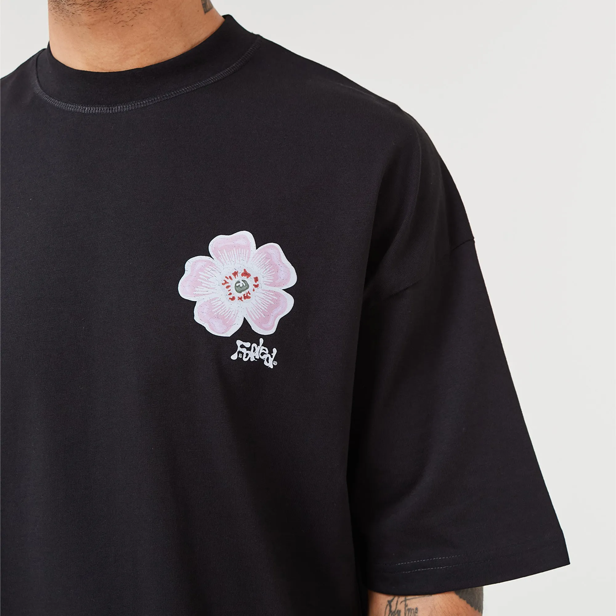 Flower T-Shirt | Black