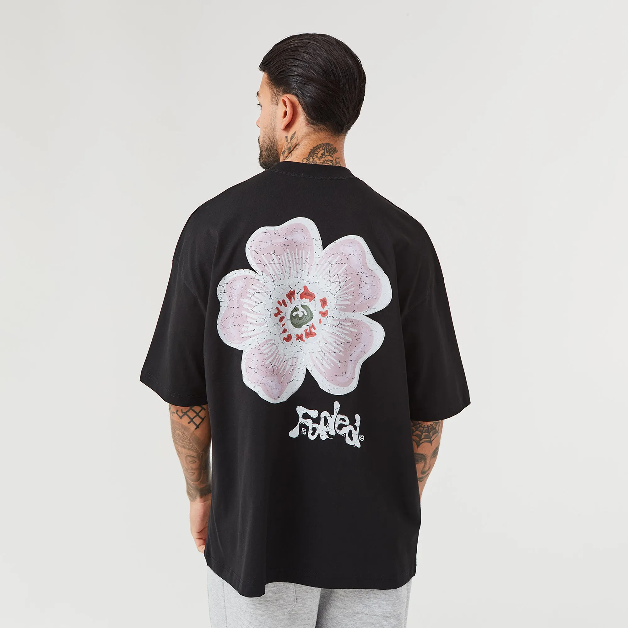 Flower T-Shirt | Black