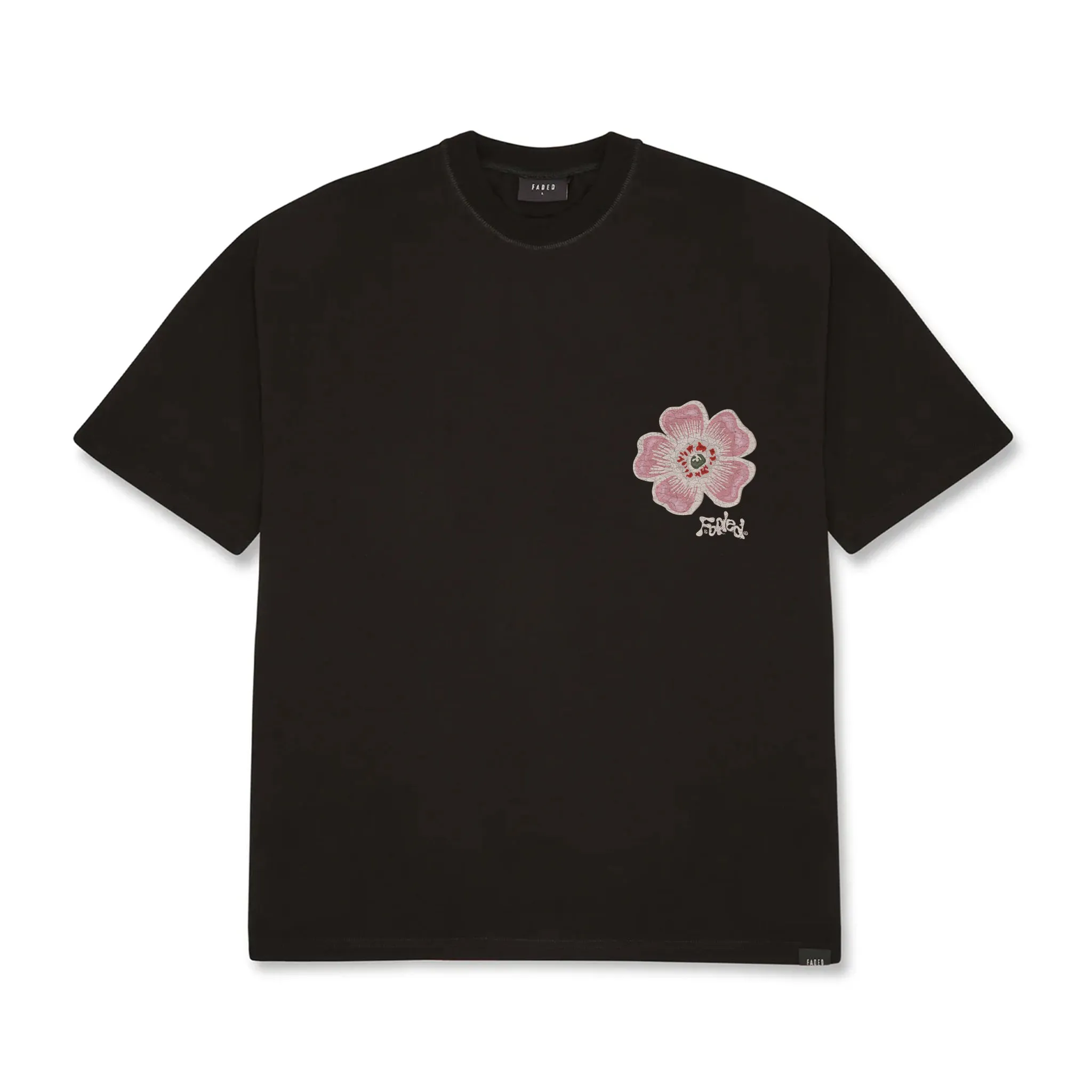 Flower T-Shirt | Black