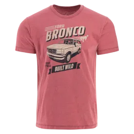 Ford Bronco Men's Retro Built Wild T-Shirt