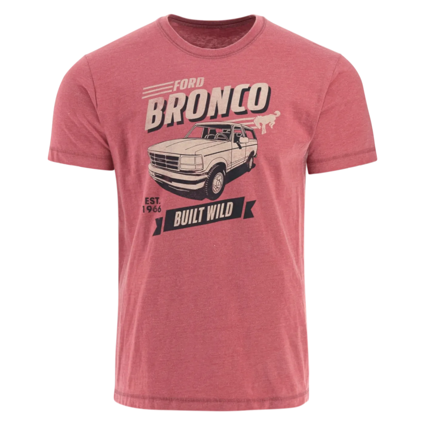 Ford Bronco Men's Retro Built Wild T-Shirt