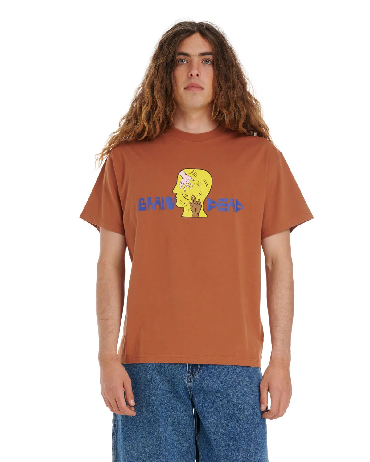 Handheld T-Shirt- Light Brown