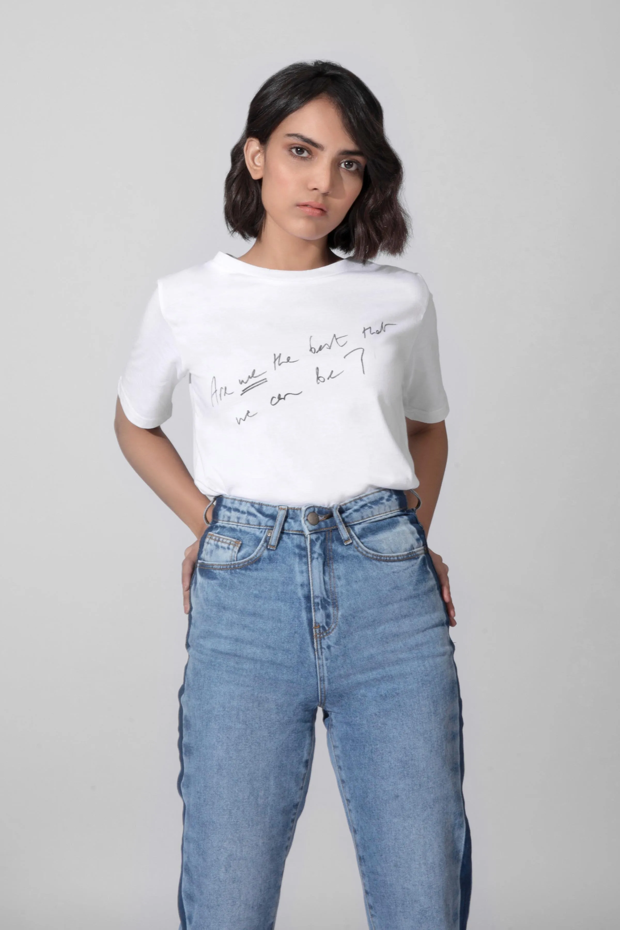 Handwritten Print T-Shirt