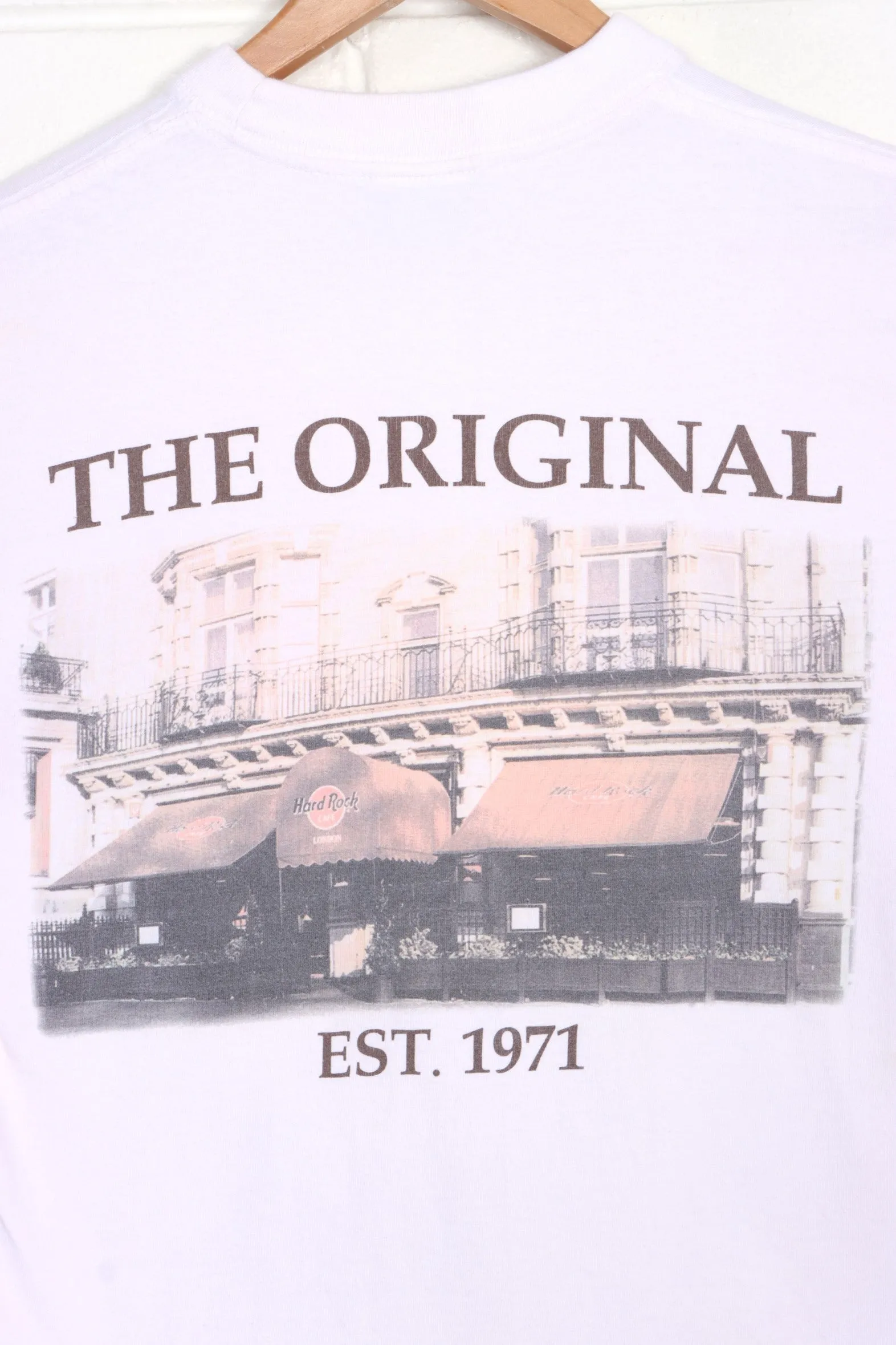 HARD ROCK CAFE London "The Original" Front Back Tee (S)