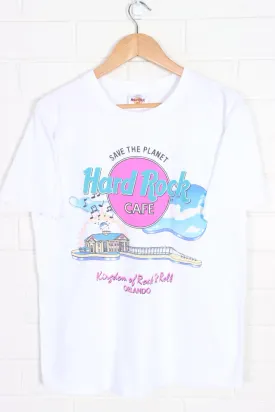 HARD ROCK CAFE "Kingdom of Rock & Roll" Single Stitch T-Shirt USA Made (L)