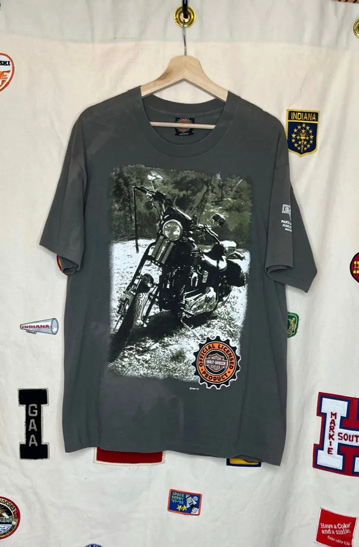 Harley-Davidson Double-Sided Faded T-Shirt: L