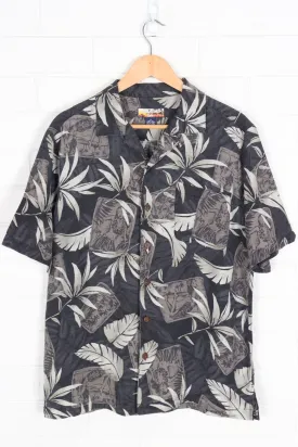 Hawaiian Girls Silk Short Sleeve Shirt (L-XL)