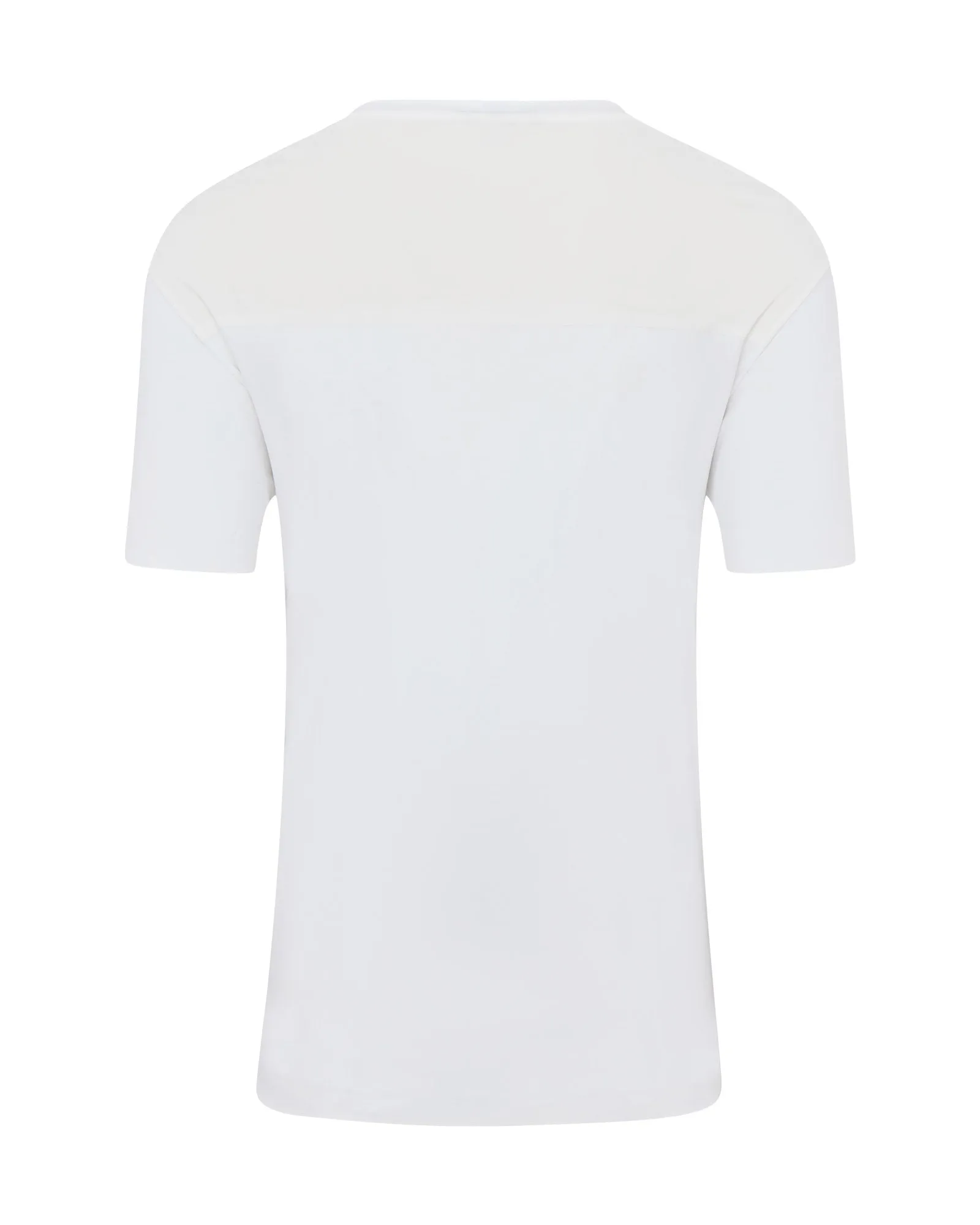 Herno Superfine Laminated Pocket Short Sleeve T-shirt (White)