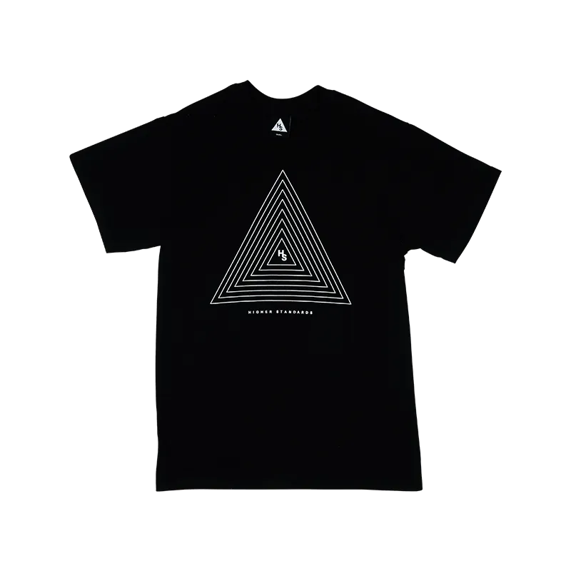 Higher Standards T-Shirt - Concentric Triangle