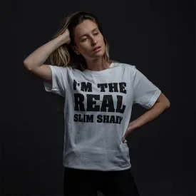 I'M THE REAL SLIM SHADY T-SHIRT (WHITE)