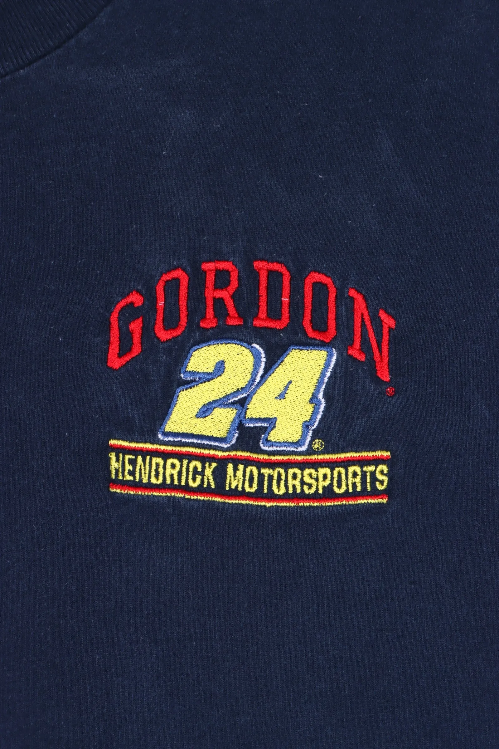 Jeff Gordon #24 Embroidered 90s Hendrick Motorsports Racing T-Shirt (L)