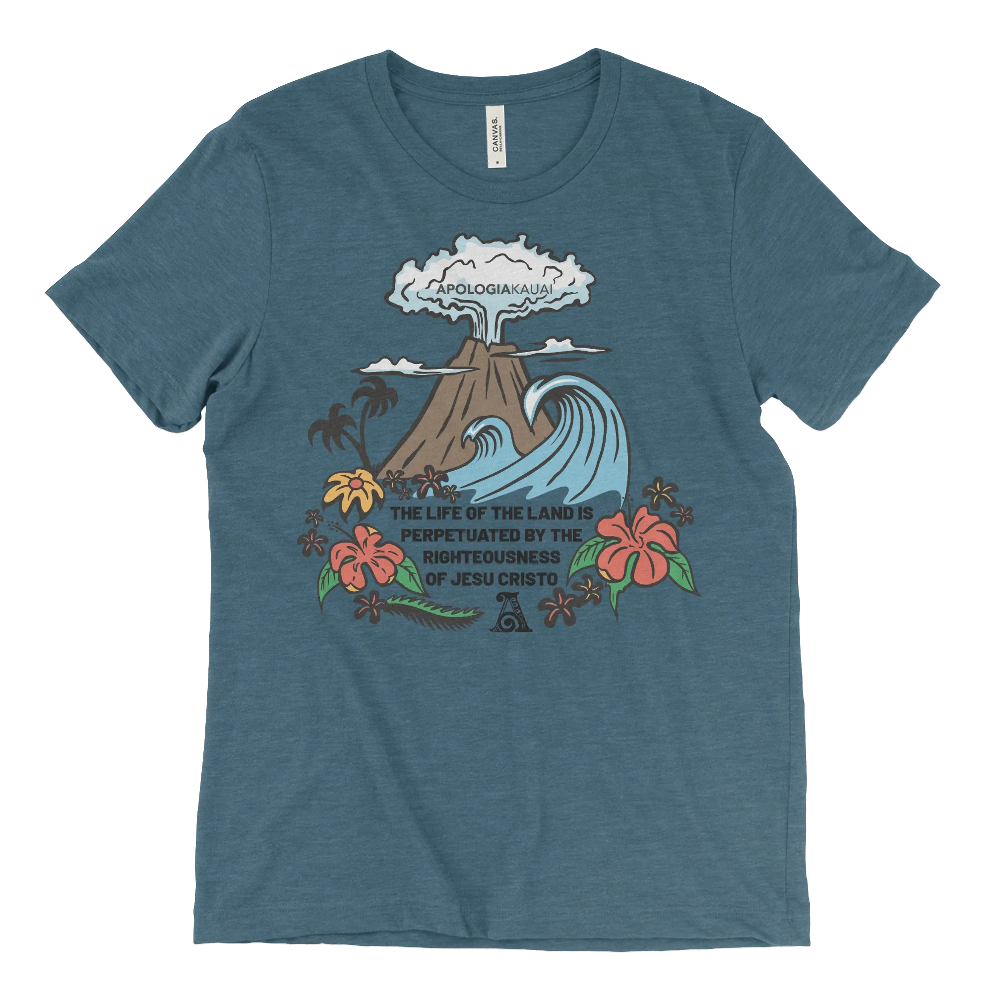 Kauai Volcano T-Shirt with Stunning Design