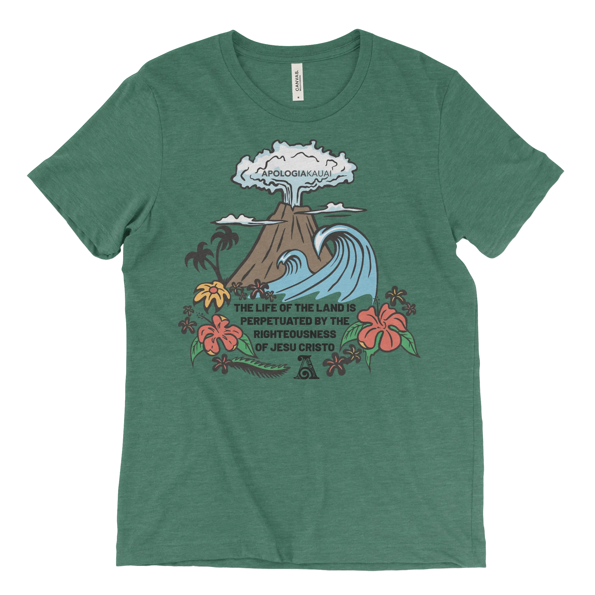 Kauai Volcano T-Shirt with Stunning Design